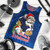 Samoa Tank Top Manuia Le Kirisimasi Rugby Santa Style