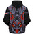 New Zealand Sherpa Hoodie Tiki Mask Aotearoa Style New Zealand Sherpa Hoodie Tiki Mask Aotearoa Style