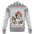 Fiji Baseball Jacket Marau na Kerisimasi Rugby Santa Style