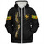 Hawaii Sherpa Hoodie Kanaka Maoli Floral Puakenikeni Lei