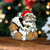 Fiji Acrylic And Wooden Ornament Christmas Marau na Kerisimasi Rugby Santa Style