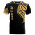 Federated States of Micronesia Custom Personalised T-Shirt - FSM Tatau Gold Patterns 1