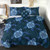 Hawaii Comforter Turtle Plumeria Blue