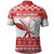 Hawaii Polo Shirt Santa Surfing Merry Christmas Kanaka Maoli