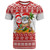 Hawaii T-Shirt Santa Surfing Merry Christmas Kanaka Maoli