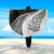 New Zealand Beach Blanket Silver Fern Maori Pattern