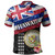 Hawaii Polo Shirt Hawaiian Flag Polynesian Tribal Hibiscus Style