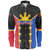 Philippines Filipinos Long Sleeve Shirt Philippines Sun Tribal Pattern Style