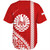Tahiti Baseball Shirt Tribal Fabric And Coat Of Arms