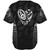 New Zealand Baseball Shirt Rugby Heart Maori Style Silver Fern