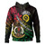 Vanuatu Hoodie Long God Yumi Stanap Flag Color Tribal Patterns Style