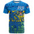 Fiji T-Shirt Fijian Tapa Patterns Palm Tree Design