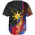 Philippines Filipinos Baseball Shirt Filipinos Sun Grunge Background Style