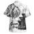 Guam Hawaiian Shirt Hafa Adai Guam Seal Half Sleeve Tattoo