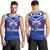 Samoa Custom Personalised Tank Top Toa Samoa Tribal Pattern