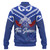 Samoa Custom Personalised Baseball Jacket Toa Samoa Tribal Pattern