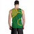 Cook Islands Tank Top Tribal Flag With Coat Of Arms