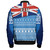 Fiji Custom Personalised Bomber Jacket Tapa Fijian Seamless Pattern