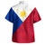 Philippines Filipinos Hawaiian Shirt Flag Style