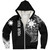 Philippines Filipinos Custom Personalised Sherpa Hoodie Tatau White Pattern Philippines Filipinos Custom Personalised Sherpa Hoodie Tatau White Pattern