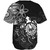 French Polynesia Custom Personalised Baseball Shirt Seal Turtle Plumeria Tribal Patterns