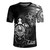 French Polynesia Rugby Jersey Seal Turtle Plumeria Tribal Patterns
