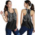 Hawaii Custom Personalised  Women Tank Black Polynesian Tribal Tatau Design