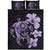 Hawaii Quilt Bed Set Hibiscus Plumeria Mix Polynesian Turtle