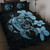 Hawaii Quilt Bed Set Hibiscus Plumeria Mix Polynesian Turtle