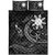 Philippines Filipinos Quilt Bed Set Philippines Sun Tribal Patterns Tropical Flowers Curve Style