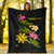 Philippines Filipinos Premium Blanket Philippines Sun And Map Plumeria Tribal