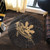 Philippines Filipinos Round Rug Tribal Whale Shark