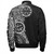 Tahiti Bomber Jacket Tribal Tattoo