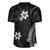 Philippines Filipinos Rugby Jersey Philippines White Hibiscus Flowers Tribal Pattern