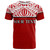 Tonga Custom Personalised T-Shirt Coat Of Arms Ngatu Patterns Design
