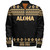 Hawaii Custom Personalised Bomber Jacket Aloha Turtle With Traditional Hawaiian
