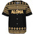 Hawaii Custom Personalised Baseball Shirt Aloha Turtle With Traditional Hawaiian