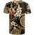 Philippines Filipinos T-Shirt Plumeria Flowers Tribal Motif Style