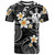 Philippines Filipinos T-Shirt Plumeria Flowers Tribal Motif Style