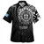 Fiji Hawaiian Shirt Pearl Of The Pacific Black Polynesian Tattau