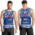 Samoa Custom Personalised Tank Top Polynesian Plumeria Flowers Mix Tribal Patterns