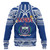Samoa Custom Personalised Baseball Jacket Polynesian Plumeria Flowers Mix Tribal Patterns