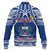 Samoa Custom Personalised Baseball Jacket Polynesian Plumeria Flowers Mix Tribal Patterns