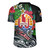 Tahiti Custom Personalised Rugby Jersey Hibiscus And Plumeria With Palm Branches Vintage Style