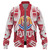 Tahiti Custom Personalised Baseball Jacket Tattoo Style