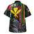Hawaii Custom Personalised Hawaiian Shirt Hibiscus And Plumeria With Palm Branches Vintage Style