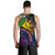 Philippines Filipinos Custom Personalised Tank Top Hibiscus And Plumeria With Palm Branches Vintage Style