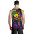 Philippines Filipinos Custom Personalised Tank Top Hibiscus And Plumeria With Palm Branches Vintage Style