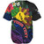 Philippines Filipinos Custom Personalised Baseball Shirt Hibiscus And Plumeria With Palm Branches Vintage Style