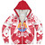 Tahiti Custom Personalised Sherpa Hoodie Tattoo Style